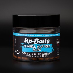 Boilies carlig dumbell wafters Squid & Strawberry
