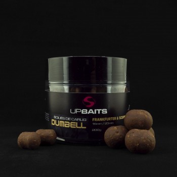 Boilies carlig dumbell Frankfurter & Scopex