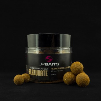 Boilies carlig glazurate Frankfurter & Scopex